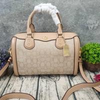 ราคา COACH IVIE BENNETT SATCHEL IN SIGNATURE JACQUARD (COACH F38112) (4027493074)