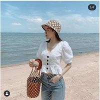 ราคา ส่งต่อ/ไม่มีตำหนิ เสื้อจากแบรนด์ Flat2112 สีขาว (13775836568)