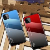 ราคา ส่งจากไทย เคสกระจก ใช้สำหรับ Samsung A22 A22 5G กันกระแทก เคสไล่สี ซัมซุงA22 5Gตรงรุ่น (22860498905)