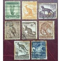 ราคา แสตมป์เก่าประเทศ Australia จำนวน 8 ดวง ใช้งานแล้ว (12324350186)