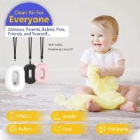 ราคา เครื่องฟอกอากาศพกพา Air Purifier Portable (รับประกัน1ปี) เครื่องฟอกอากาศแบบห้อยคอ ป้องกันฝุ่น pm2.5 (25318386111)