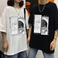 ราคา GILDAN เสื้อยืดแขนสั้น ผ้าฝ้าย พิมพ์ลายกราฟฟิค Berserk Guts Griffith ขนาดใหญ่ สไตล์ญี่ปุ่น สําหรับผู้ชายS-5XL (24550510047)