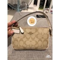 ราคา Coach Nolita19 สีขาวครีมลายC (14250518916)
