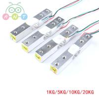 ราคา พร้อมส่ง-Load Cell 1KG/5KG/10KG/20KG Electronic Scale Aluminium Weight Pressure Sensor (2487254314)