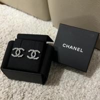 ราคา Chanel earrings อะไหล่รมดำ ประดับ มุกผสมเพชร ของแท้ ต่างหูชาแนล (13593300276)