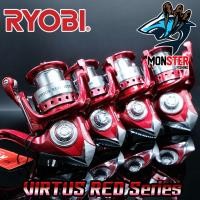 ราคา รอกสปินนิ่ง เรียวบิ RYOBI VIRTUS RED 1000/2000/3000/4000/5000/6000/8000 (สีแดง) (23144697046)