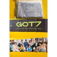 ราคา พร้อมส่ง ป้ายสโลแกน GOT7 พร้อมส่งของแท้ไม่มีตำนิพร้อมซองใส่ (21469986434)