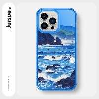 ราคา JURSUE เคสไอโฟน เคสซิลิโคนนุ่มกันกระแทกใสน่ารักตลก เคสโทรศัพท์ Compatible for iPhone 16 15 14 13 12 11 Pro Max SE 2020 X XR XS 8 7 Plus xsmax 7plus 8plus พลัส Y3975 (23076562302)