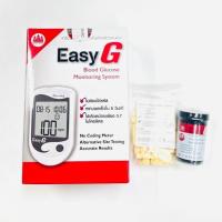 ราคา โปรโมชั่น ****Easy G อีซี่ จี เครื่องวัดระดับน้ำตาลในเลือดด้วยตนเอง(พร้อมแผ่นวัดระดับน้ำตาล&เข็มเจาะเลือด อย่างละ 25ชิ้น (25910733872)
