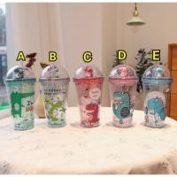 ราคา แก้วน้ำกลิตเตอร์ไดโนเสาร์ มาพร้อมหลอดใส (5034223345)