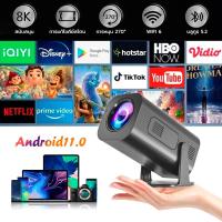 ราคา HP330 โปรเจคเตอร์ mini projector เชื่อมต่อมือถือ รองรับ WIFI บลูทูธ 4K แบบพกพา พร้อมระบบ Android 11.0 การฉายระยะสั้น (28813487325)