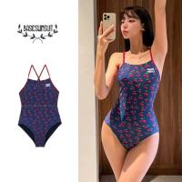 ราคา Basic swimsuit ชุดว่ายน้ำวันพีช แฟชั่น น่ารัก ลายเชอร์รี่ ผ้าแห้งไว ส่งไวจากไทย (26315566172)