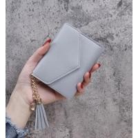 ราคา กระเป๋าสตางค์ใบสั้น ราคาถูก สีเทา (17981000114)
