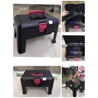 ราคา กล่องเก้าอี้เครื่องมือช่าง เก้าอี้นั่งพร้อมกล่องสำหรับเก็บอุปกรณ์ เครื่องมือช่าง มีฝาปิดลีอคในตัวรับน้ำหนักได้ถึง100 กก. (6069021893)