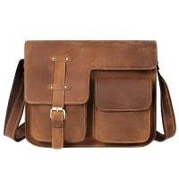 ราคา กระเป๋าสะพายข้าง ผู้ชาย หนังแท้ ทรงแมสเซนเจอร์ รุ่นLB70 (สีน้ำตาลเข้ม,สีน้ำตาลอ่อน) (8828885973)