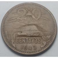 ราคา ปี 1943, เหรียญ 20 Centavos, ประเทศเม็กซิโก (Mexico) (3578850687)