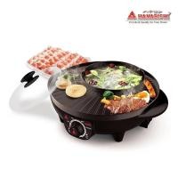 ราคา Hanabishi เตาปิ้งย่างบาร์บีคิว รุ่น BBQ-11 ต้ม ปิ้ง มีฝาแก้ว เตาปิ้งย่าง บาร์บีคิว 11 ฮานาบิชิ เตาย่างไฟฟ้า BBQ BBQ-11 (4767257125)
