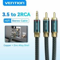 ราคา VENTION การระบายอากาศ 3.5 มม. ชายถึง 2อาร์ซีเอ สายสัญญาณเสียงชายอลูมิเนียมฟอยล์สําหรับโทรศัพท์คอมพิวเตอร์แท็บเล็ตลําโพงเครื่องขยายเสียง (27606762295)