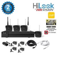 ราคา Hilook ชุดกล้องวงจรปิดไร้สาย WIFI 4CH 2.0MP FullHD (IK-4142B-MH/W 4) (4462435813)