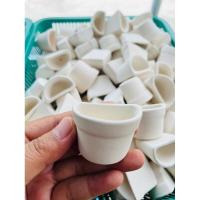 ราคา กระถางดินเผา ทรงผ่าฉีกจิ๋ว ยกโหล กว้าง 1.5 นิ้ว สูง 1.2 นิ้ว (19777270141)