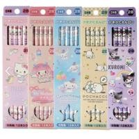 ราคา Sanrio ของแท้จากญี่ปุ่น ชุดดินสอ ลาย Cinnamoroll Kuromi Pochacco Hello Kitty My Melody 2B 12 ชิ้น (24755979728)