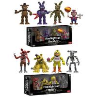 ราคา Fnaf ฟิกเกอร์ ของเล่น Five Nights At Freddy's สําหรับเด็ก 4 ชิ้น bonnie foxy chica ตั้งค่า (4689480245)