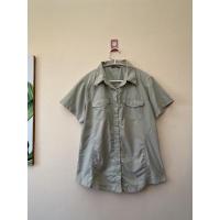 ราคา Columbia เสื้อเชิ้ตแขนสั้น เสื้อแคมปิ้ง การตัดเย็บละเอียด ผ้าดีมาก (19810315396)