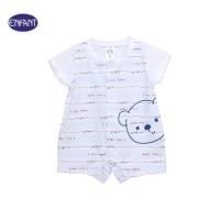 ราคา ENFANT (อองฟองต์) ชุดหมีแขนสั้น สำหรับเด็ก 3-6 เดือน คอลเล็กชั่น ลายเซ็น Enfant ผ้าคอตตอน 100% สีฟ้า (27164693852)
