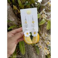 ราคา ต่างหูพื้นเมืองถักไหมพรมต่างหูแฮนด์เมดต่างหูแฟชั่น เลมอนผลไม้ (23234197108)