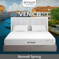 ราคา ที่นอน Tulip รุ่น VENICE (เวนิส) ที่นอนระบบบอนเนลล์สปริง แบบมาตรฐาน ผ้าทอสีขาวละมุน หนา 9 นิ้ว รับประกัน 7 ปี (25250044169)