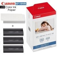 ราคา Canon KP-108IN กระดาษพริ้นรูปพร้อมหมึกแท้ ขนาด 4x6 นิ้ว (Postcard) จำนวน 108 แผ่น สินค้าแท้จากศูนย์ CANON ประเทศไทย (26951823295)