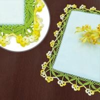 ราคา Olympus ชุดถักขอบริมผ้าเช็ดหน้า ญี่ปุ่นแท้ (22555460181)