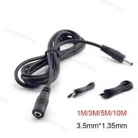 ราคา สายเคเบิลต่อขยายกล้องวงจรปิด 1/1.5/3/5/10M DC ตัวผู้ ตัวเมีย 3.5*1.35 มม. AV TH5L3 (22462248268)