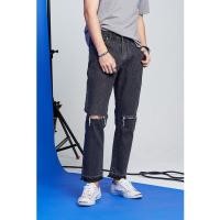 ราคา TBY JEANS กางเกงยีนส์ผู้ชาย ทรงกระบอก เทรนด์เกาหลี TY1287 (1438043816)