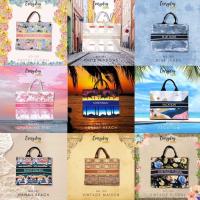 ราคา กระเป๋าผ้าแคนวาส พิมพ์ชื่อได้ตามต้องการ ( ลายที่100-108 ) รุ่น BONBONTOTE (19357767281)