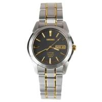 ราคา SEIKO titanium sapphire Men's Watch Grey Stainless Strap SGG735P1 (340078955)