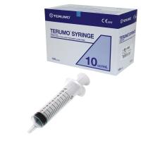 ราคา $$ไซริงค์ฉีดยา/กระบอกฉีดยา หัวฉีด Luer Slip, Syring Terumo (Disposable Syringe) 10 ml.**ขายยกกล่อง100ชิ้น (10975034195)