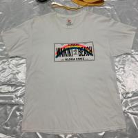 ราคา เสื้อยืดคอกลมสีขาวแขนสั้นแบรนด์ Hanes ของแท้มือสอง⭐️✌ (5038026764)