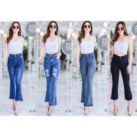 ราคา 2511 Vintage Jeans กางเกงยีนส์ ผญ วินเทจ กางเกงยีนส์ผู้หญิง ทรงขาม้า ผ้ายืด (15417497348)