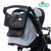 ราคา Fico อุปกรณ์เสริมกระเป๋าแขวนรถเข็น สีดำ รุ่น TO03 black stroller organizer (6458778191)