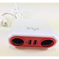 ราคา Enyx Power HUB ตัวเพิ่มช่องจุดบุหรี่และที่ชาร์จในรถ 2 USB (3835010397)