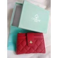 ราคา ขายต่อ กระเป๋าสตางค์ใบสั้นCicelle สีแดง พร้อมกล่อง (26866969412)