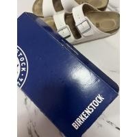 ราคา รองเท้า BIRKENSTOCK สีขาว มือสองของแท้ (16447641788)
