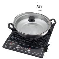 ราคา ของแท้ ใหม่ ขายดี ล่าสุด 2022♕☼Smarthome เตาแม่เหล็กไฟฟ้าพร้อมหม้อสแตนเลส รุ่น WPA-2009 (เกรดA) (21401083117)