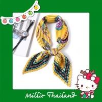 ราคา ผ้าพันคออัดพลีท By Millie Thailand (12386611017)