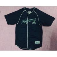ราคา เสื้อเบสบอล งานปัก ทีมMariners มือ2✌สีกรม (6679348495)