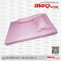 ราคา ชุดเบาะเด็ก 2 ชั้น กันฉี่ เบาะฟองน้ำ,หมอนหนุน,หมอนข้าง เบาะนอนสามารถถอดซักได้ ขนาด 105 x 75 cm (1932412739)