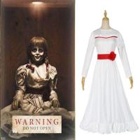 ราคา annabelle costume annabelle cosplay แอนนาเบลแต่งตัว แอนนาเบลคอสเพลย์ แอนนาเบลเด็กฮาโลวีนแต่งตัวตุ๊กตาผีชุดวิกผม (29163817834)