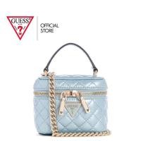 ราคา กระเป๋าสะพายข้าง Guess สีฟ้า used like new! (22872795899)
