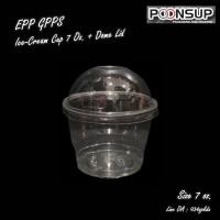 ราคา ถ้วยพลาสติก EPP GPPS 7oz. + ฝาโดมปาก 85 mm. [แพ็ค | ชุด] (25123950693)
